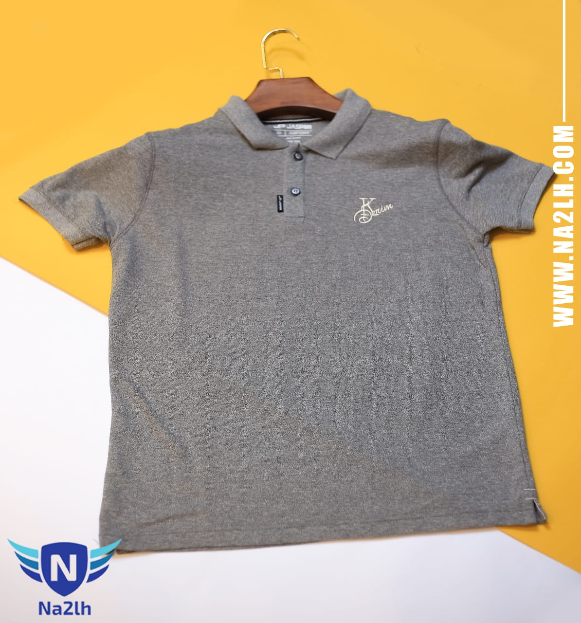 تيشيرت بولو رجالي باكمام قصيرة